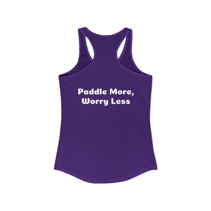 Motley Crew, Claudia S - Women's Ideal Racerback Tank
