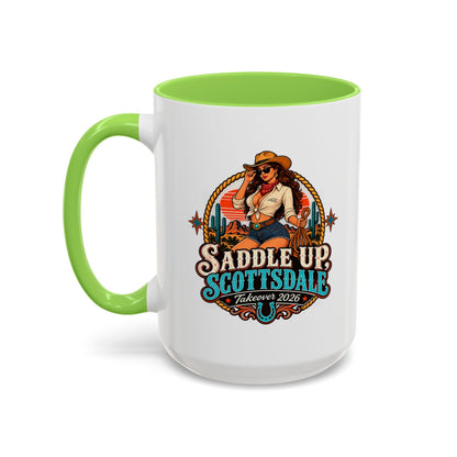 Saddle Up Scottsdale - Colorful Ceramic Mug