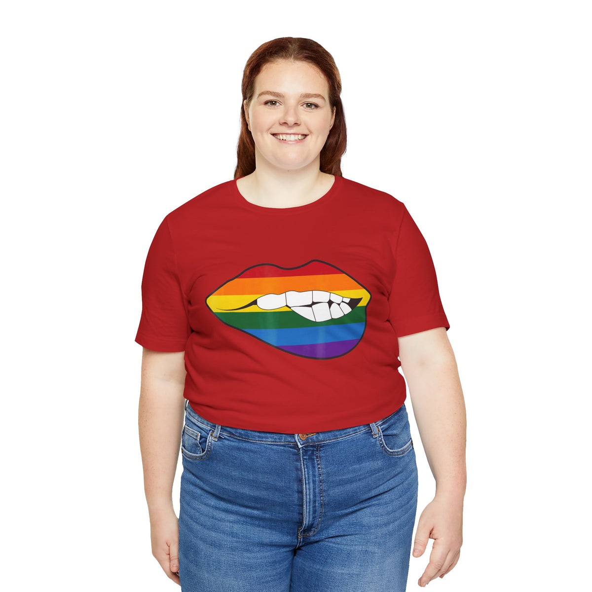 Pride Biting Lips - Unisex T-Shirt