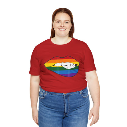 Pride Biting Lips - Unisex T-Shirt