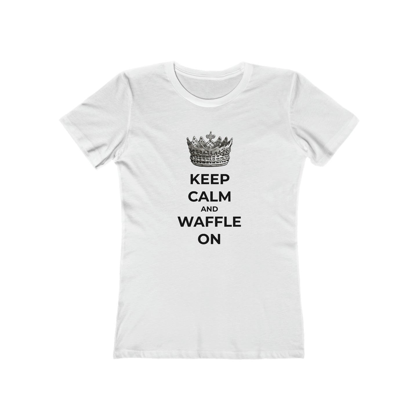 Keep Calm and Waffle On - Women's T-shirt