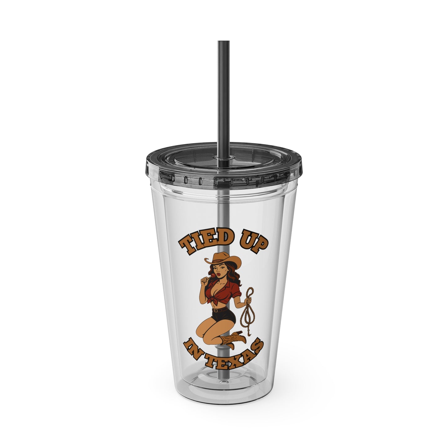 Tied Up in Texas - Sunsplash Tumbler