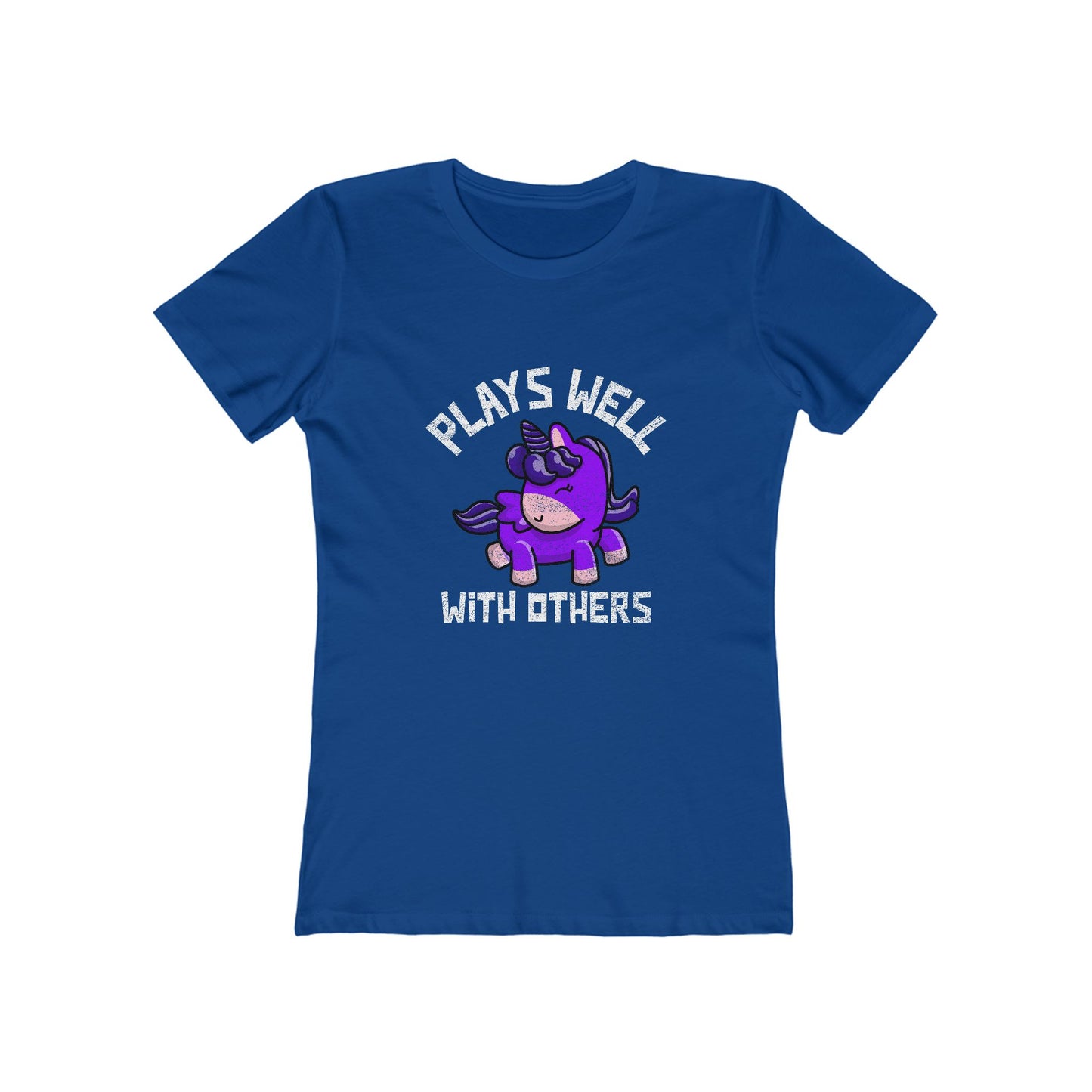 Plays Well With Others (Unicorn) - Women's T-shirt