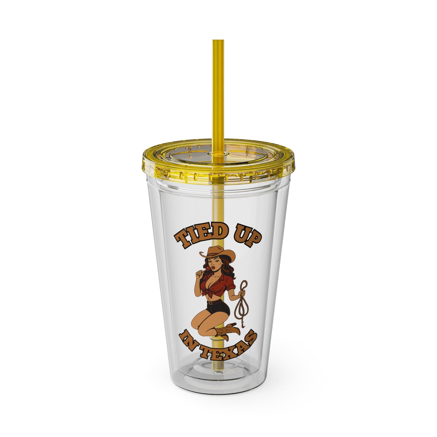 Tied Up in Texas - Sunsplash Tumbler