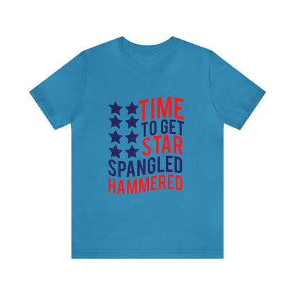 Time To Get Star Spangled Hammered - Unisex T-Shirt