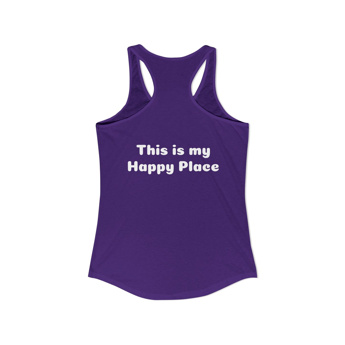 Motley Crew, Claudia S 2: Happy Place - Women's Ideal Racerback Tank