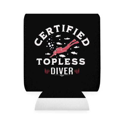 Certified Topless Diver - Can Koozie