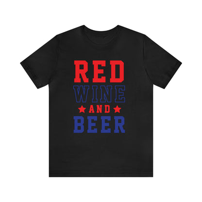 Red Wine And Beer - Unisex T-Shirt