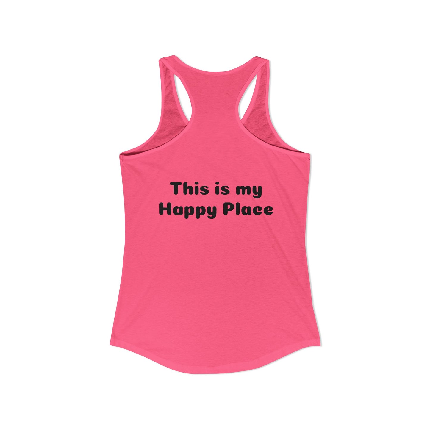 Motley Crew, Claudia S 2: Happy Place - Women's Ideal Racerback Tank