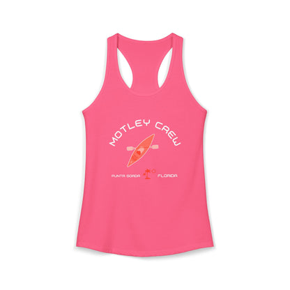 Motley Crew, Laurie N - Women's Ideal Racerback Tank