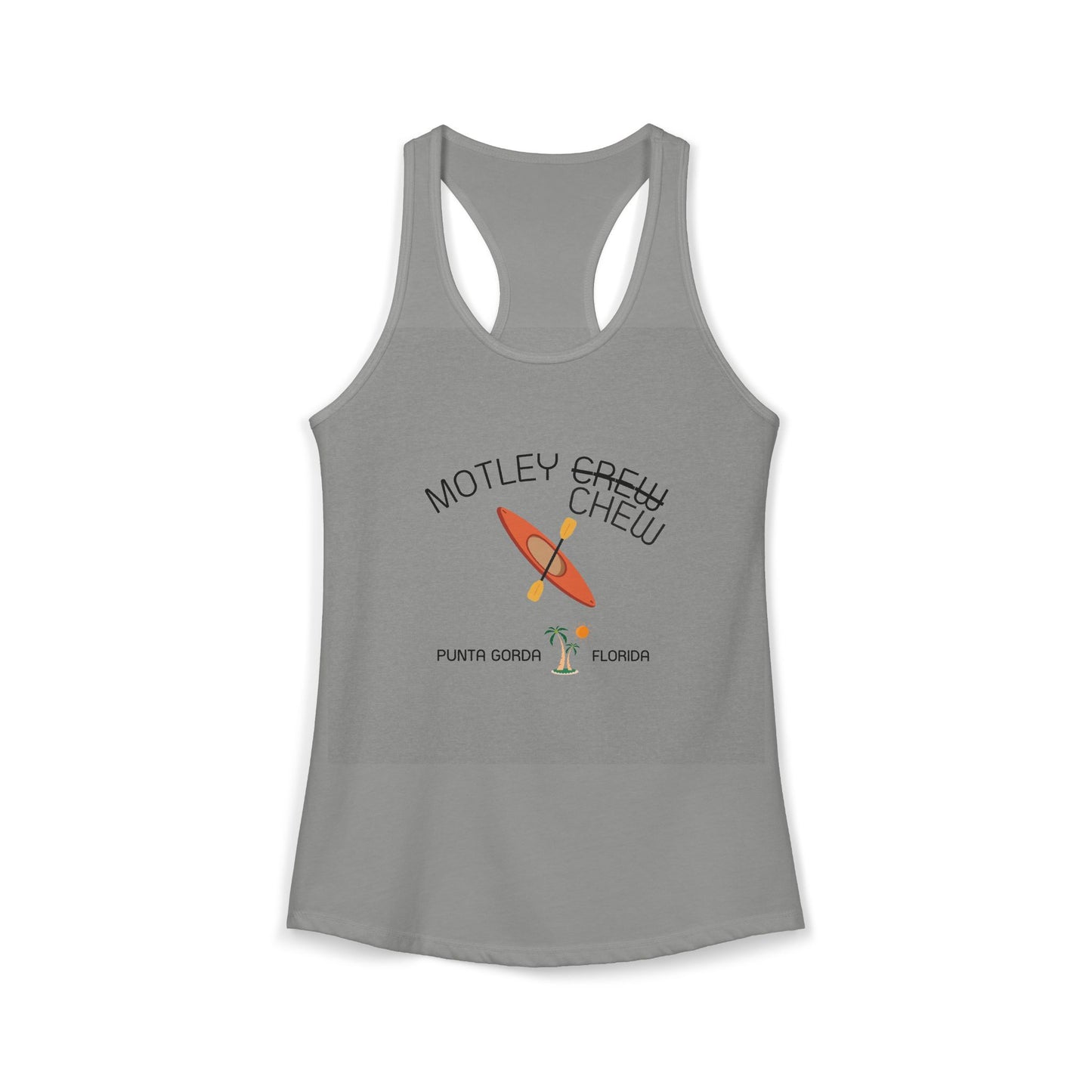 Motley Chew Crew - Women's Ideal Racerback Tank