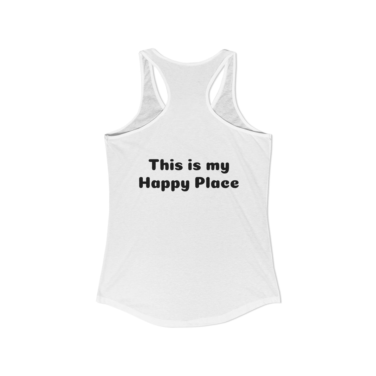Motley Crew, Claudia S 2: Happy Place - Women's Ideal Racerback Tank