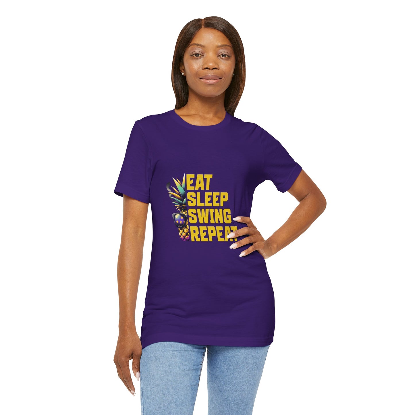 Eat Sleep Swing Repeat - Unisex T-Shirt