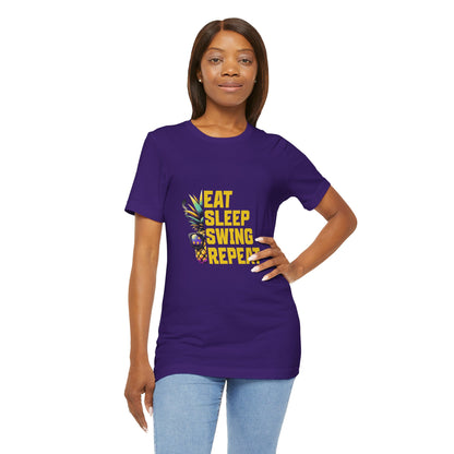 Eat Sleep Swing Repeat - Unisex T-Shirt