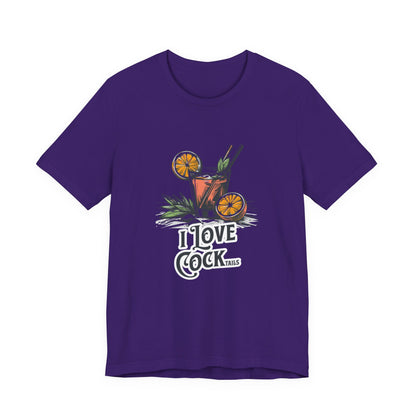 I Love COCKtails - Unisex T-Shirt