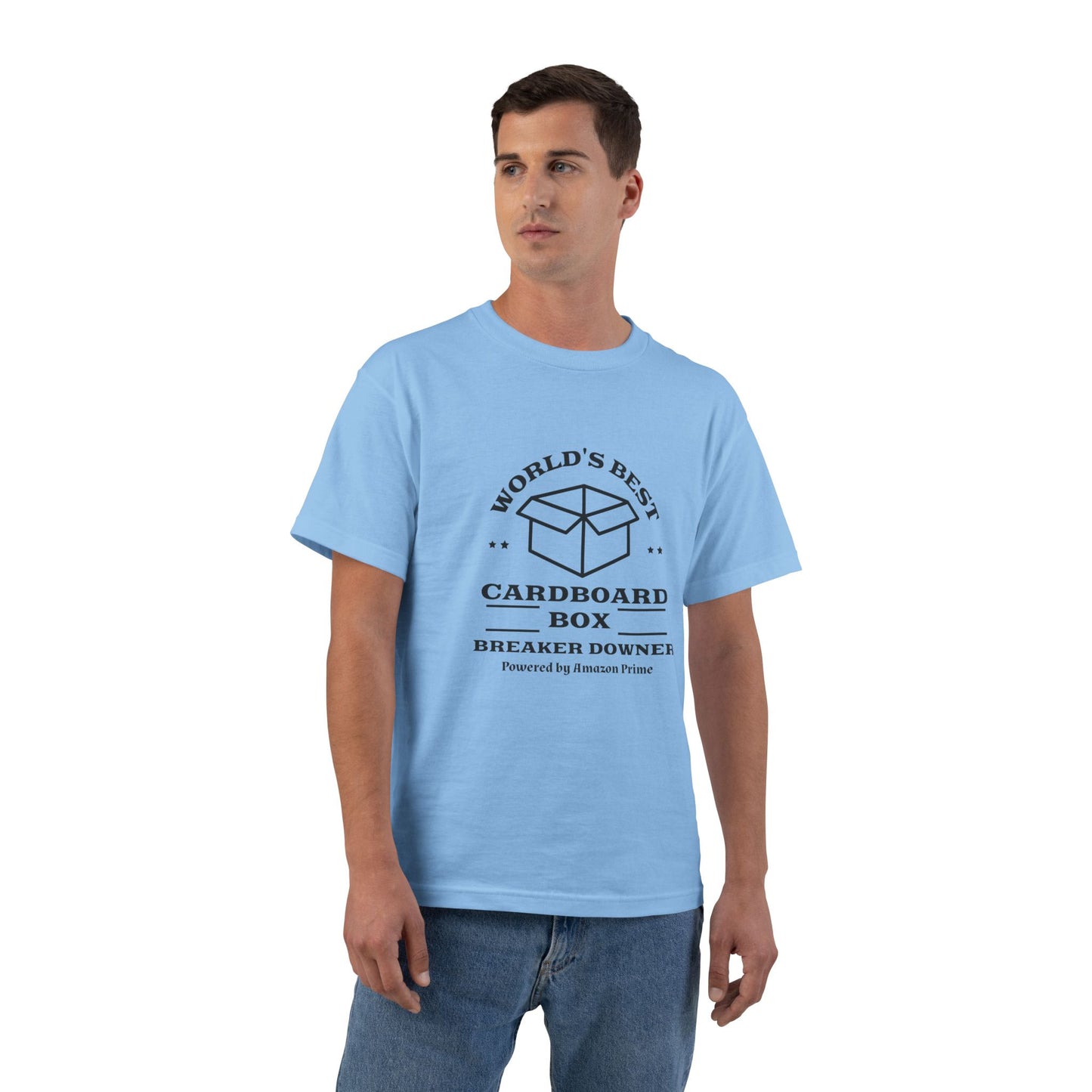 World's Best Cardboard Box Breaker Downer — Vintage Graphic Tee