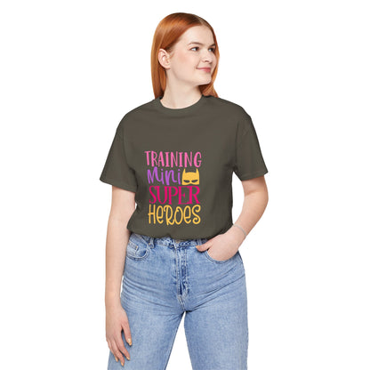 Training Mini Superheroes - Unisex T-Shirt