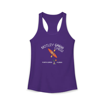 Motley Chew Crew - Women's Ideal Racerback Tank