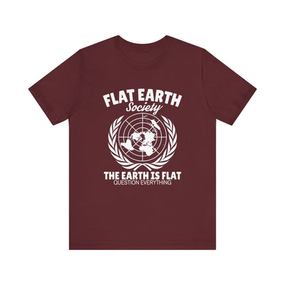 Flat Earth Society - Unisex T-Shirt