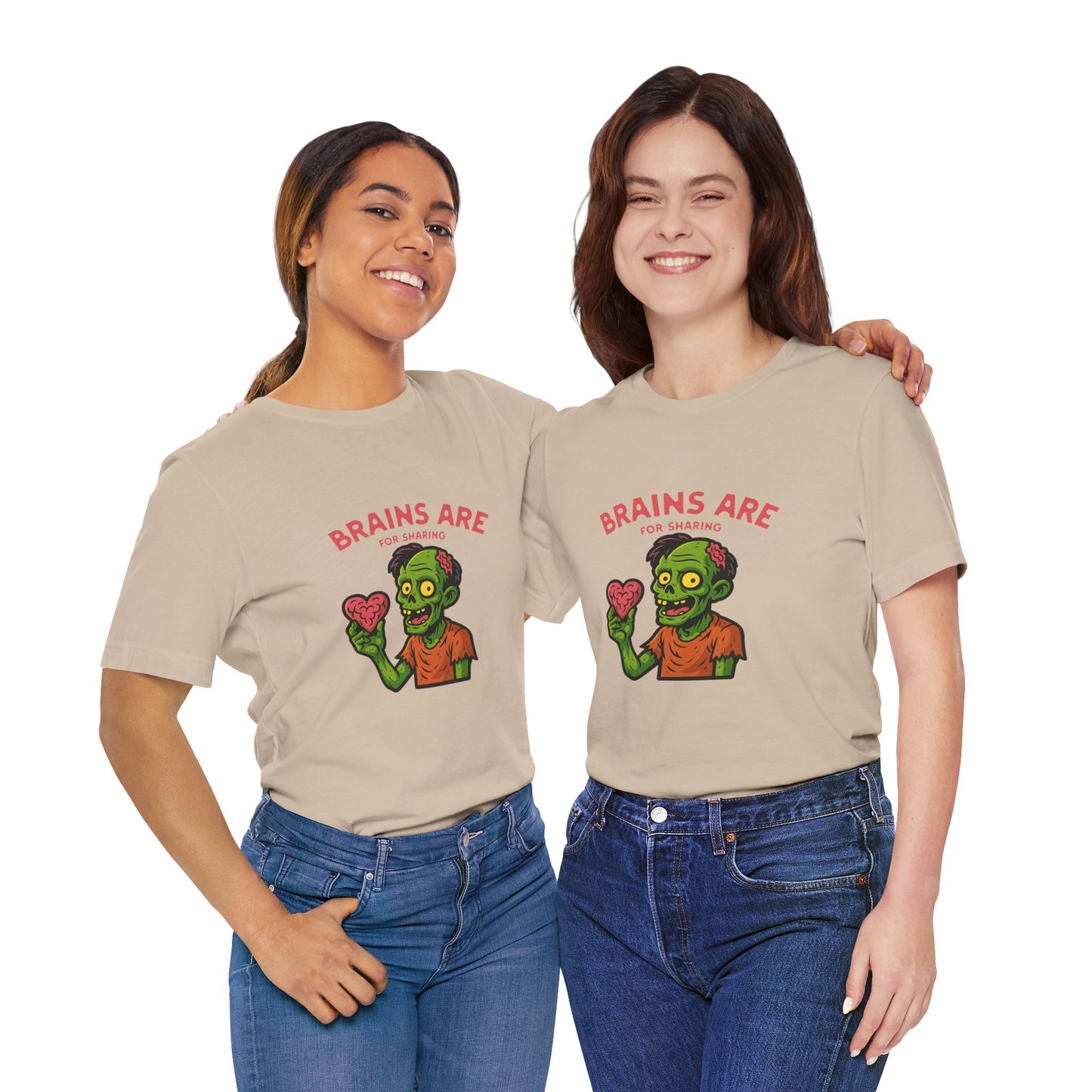 Brains Are For Sharing - Unisex T-Shirt