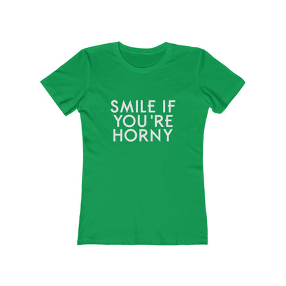 Smile If You're Horny - Women's T-shirt