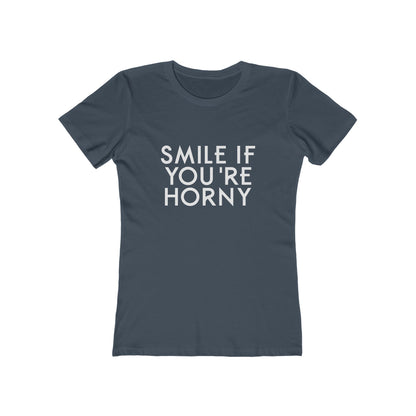 Smile If You're Horny - Women's T-shirt