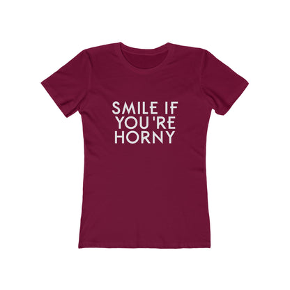 Smile If You're Horny - Women's T-shirt