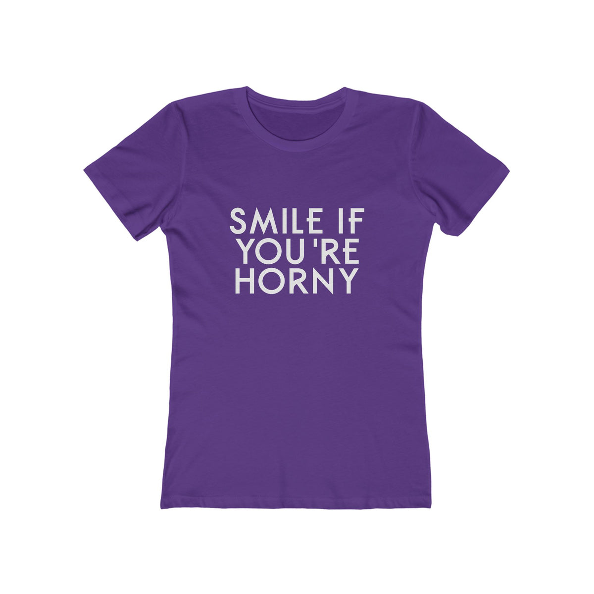 Smile If You're Horny - Women's T-shirt