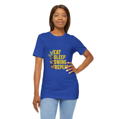 Eat Sleep Swing Repeat - Unisex T-Shirt