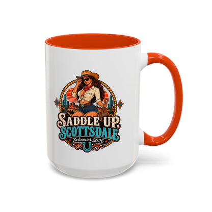 Saddle Up Scottsdale - Colorful Ceramic Mug