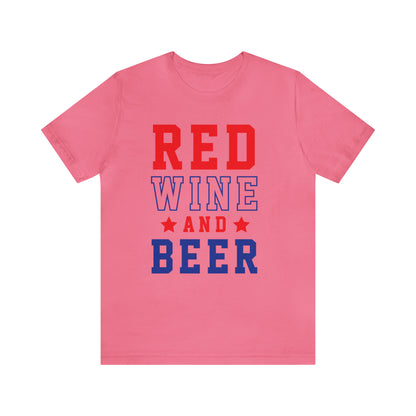 Red Wine And Beer - Unisex T-Shirt