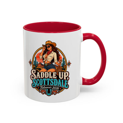 Saddle Up Scottsdale - Colorful Ceramic Mug