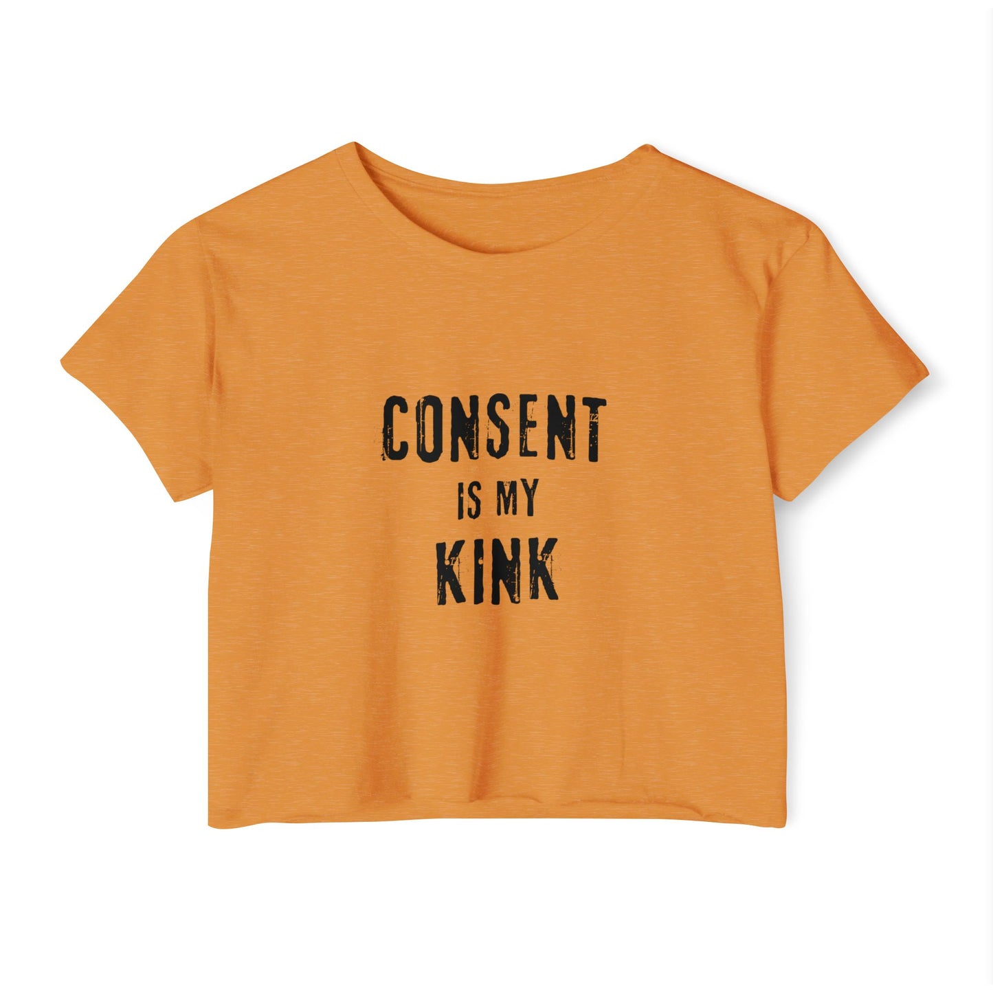 Consent is my Kink - Women's Festival Crop Top