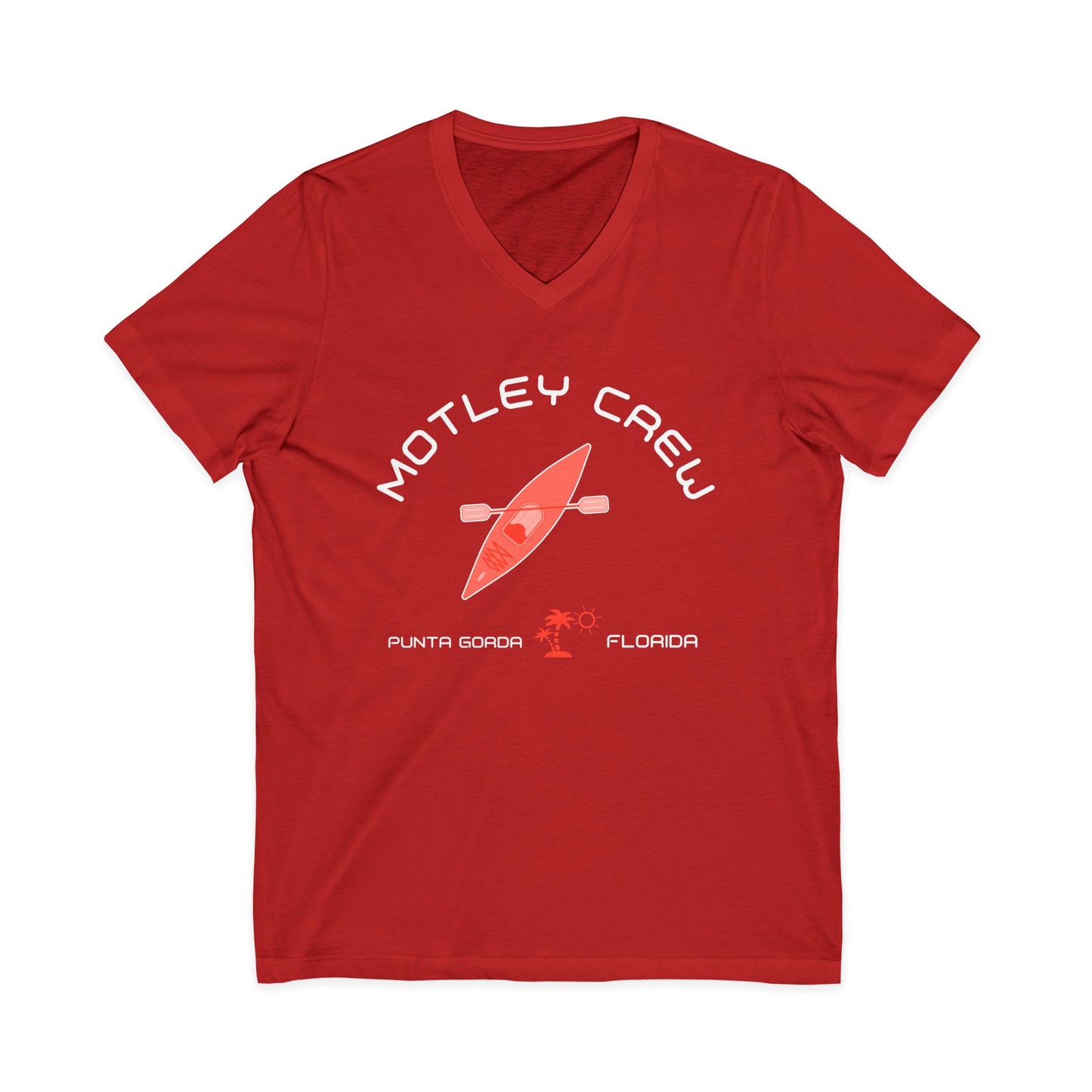 Motley Crew, Claudia S - Unisex Jersey V-Neck T-Shirt
