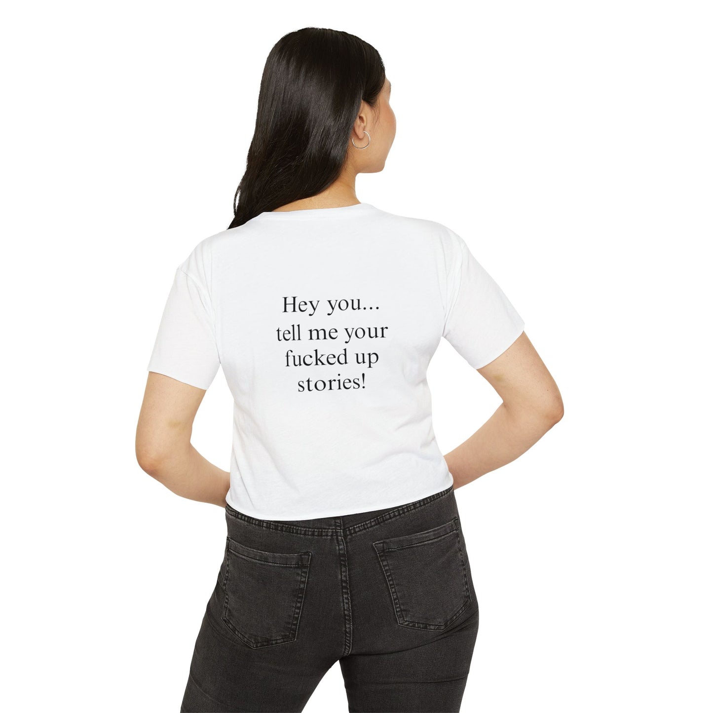 Swing and a Miss - Women's Festival Crop Top