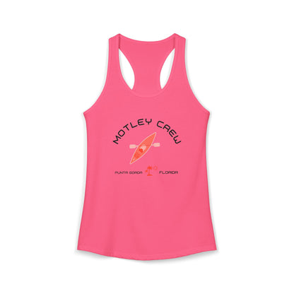 Motley Crew, Claudia S - Women's Ideal Racerback Tank