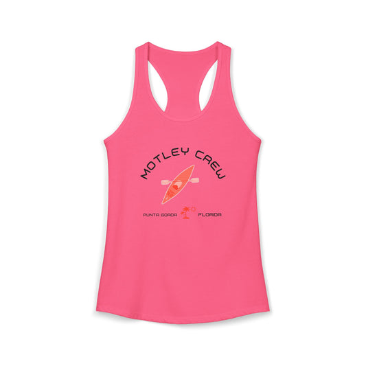 Motley Crew, Claudia S - Women's Ideal Racerback Tank
