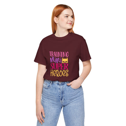 Training Mini Superheroes - Unisex T-Shirt