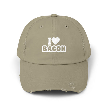 I Love Bacon - Even More Distressed Cap