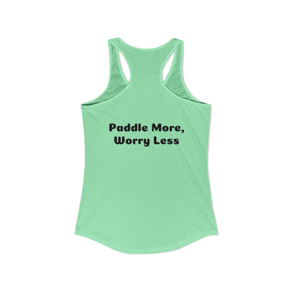 Motley Crew, Claudia S - Women's Ideal Racerback Tank