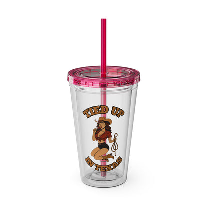 Tied Up in Texas - Sunsplash Tumbler