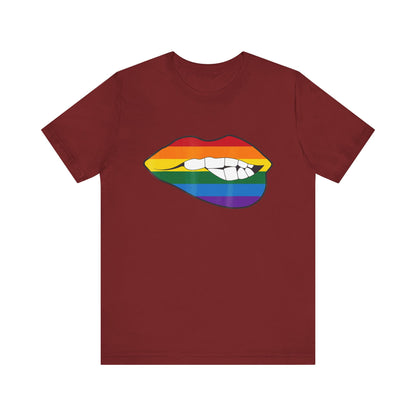 Pride Biting Lips - Unisex T-Shirt