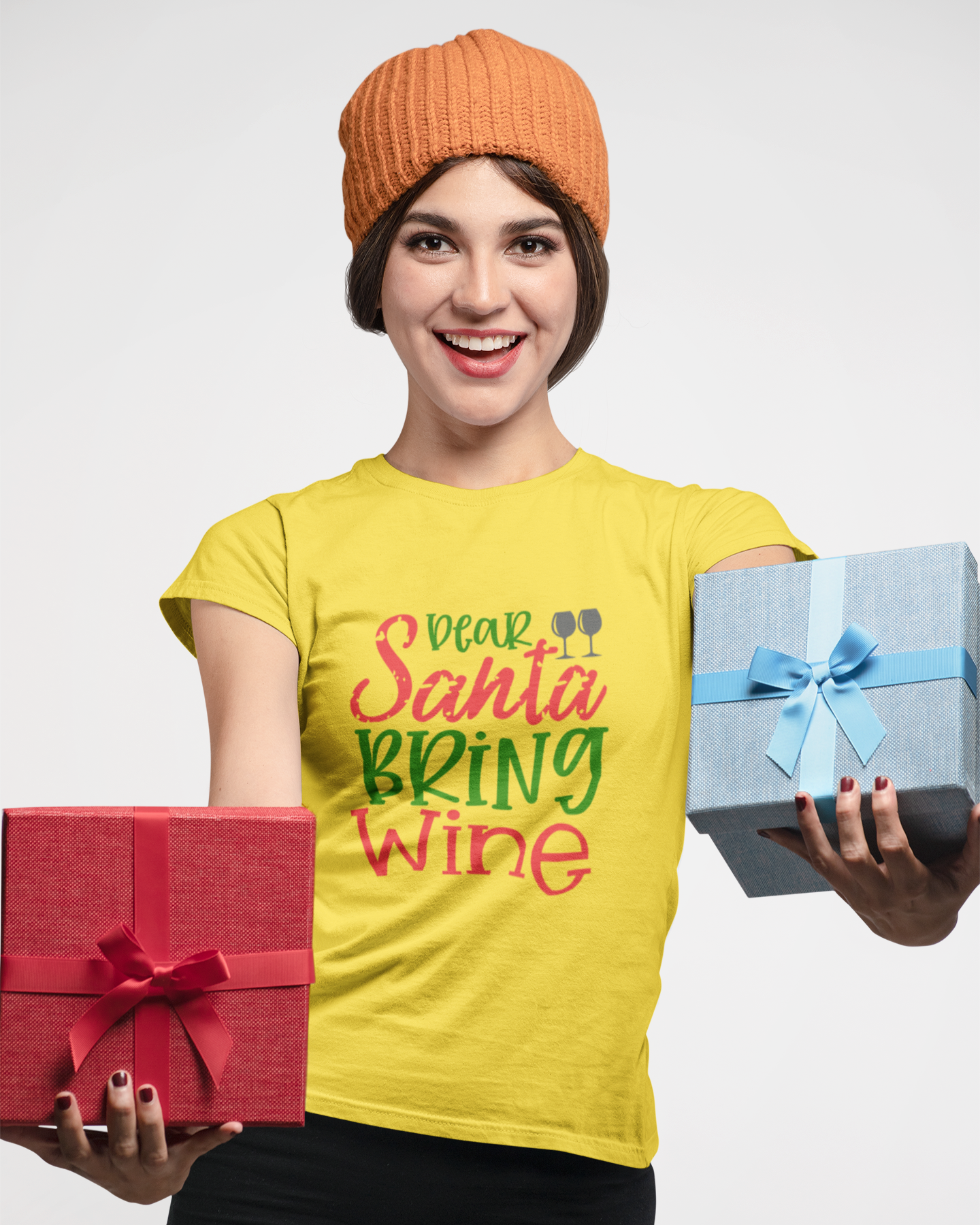 Dear Santa, Bring Wine - Women's T-shirt