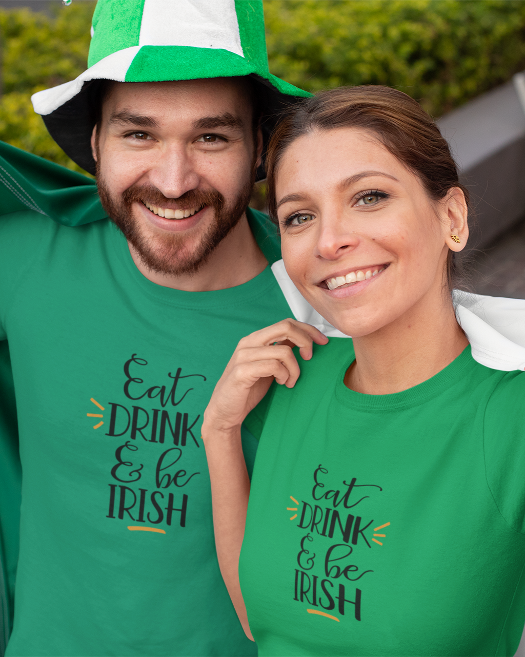 Eat, Drink, and be Irish - Men's T-shirt