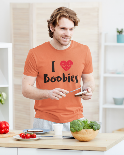 I Heart Boobies - Unisex T-Shirt