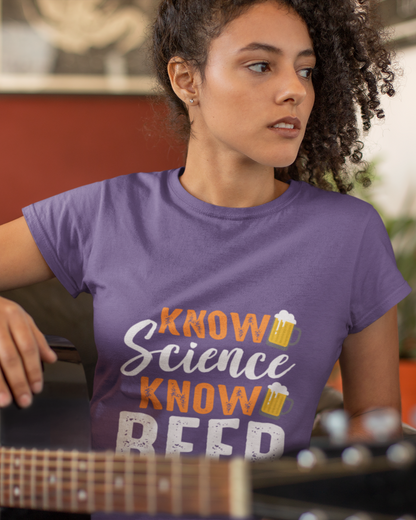 Know Science Know Beer - Women's T-shirt