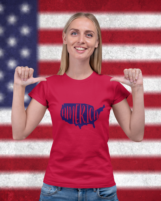 America - Women's T-shirt