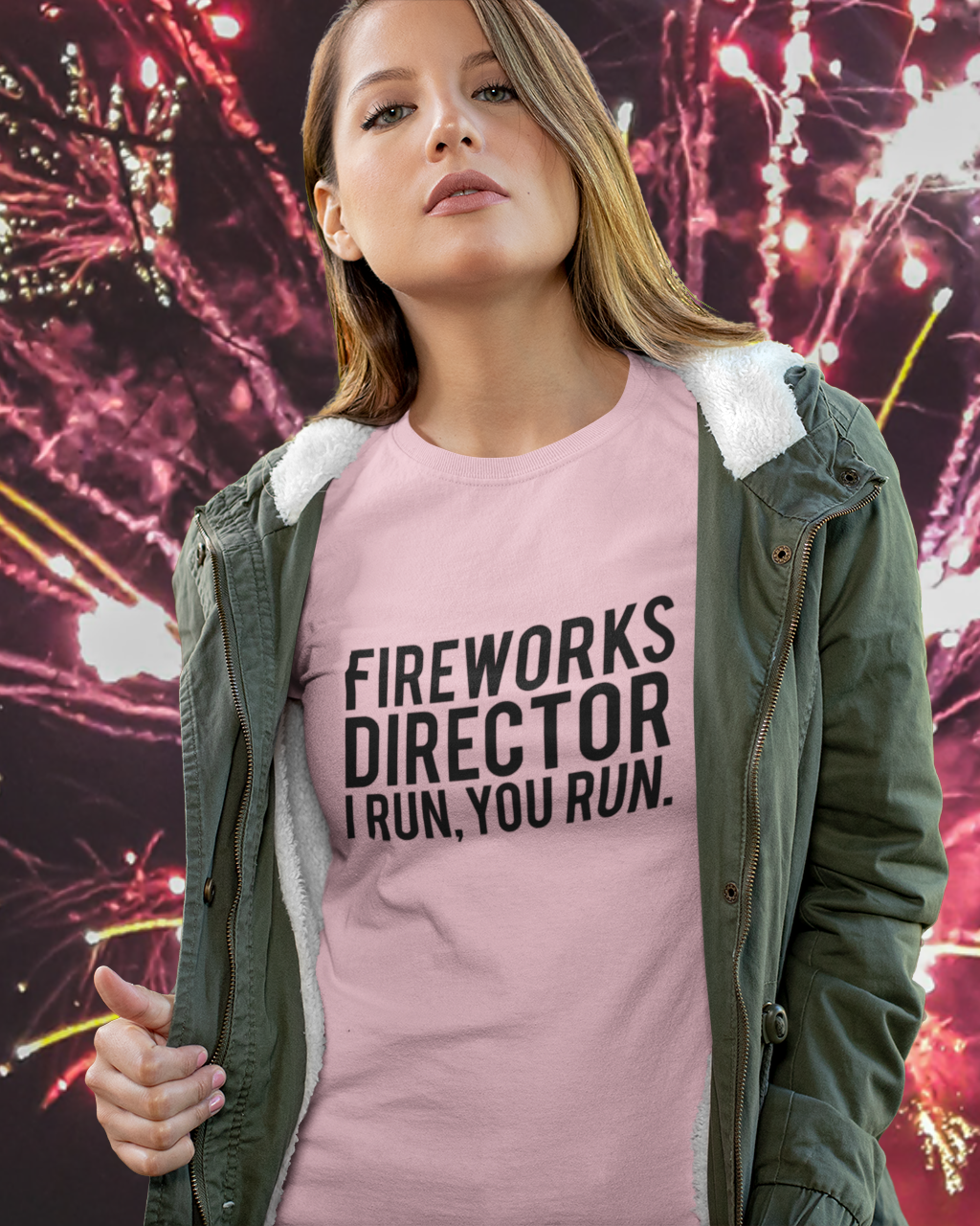 Fireworks Director I Run, You Run. - Women's T-shirt