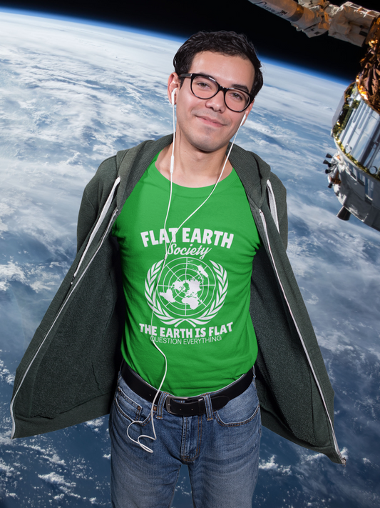 Flat Earth Society - Unisex T-Shirt