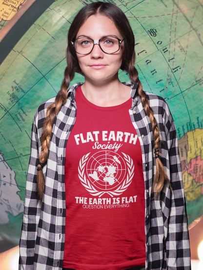 Flat Earth Society - Women's T-shirt